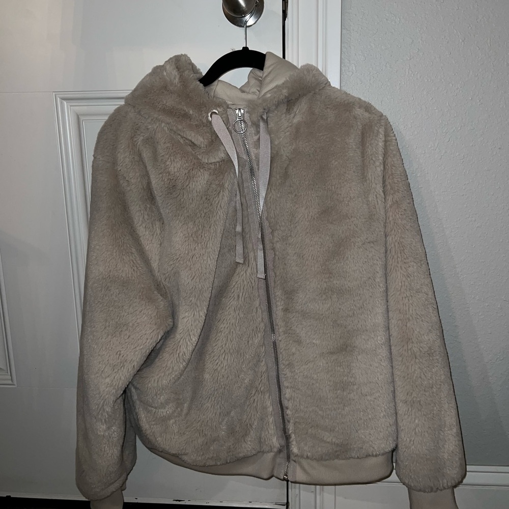 Athleta fur jacket